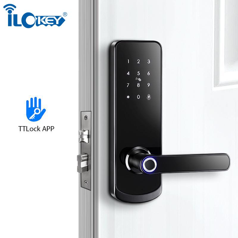Fingerprint Handle Smart Digital Door Lock With TTlock APP