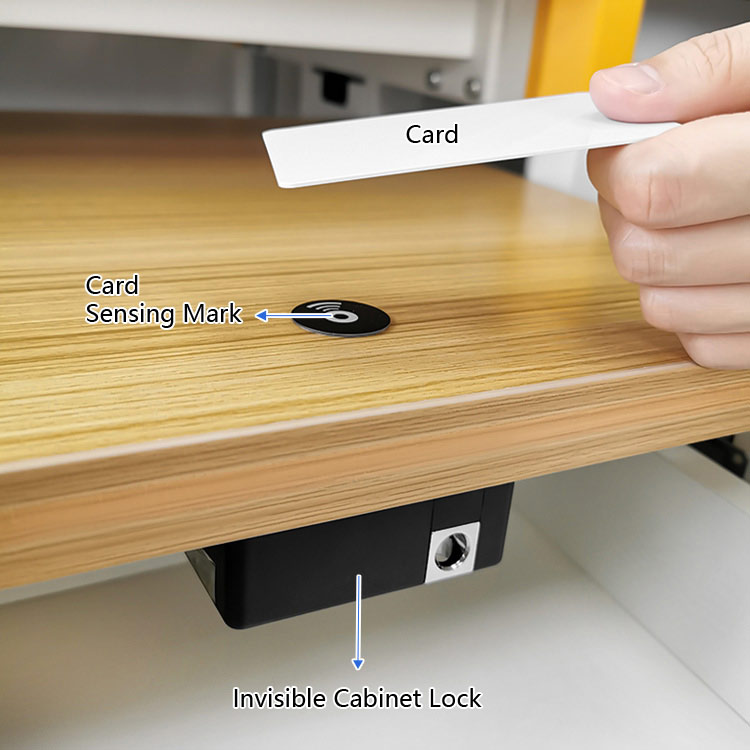 invisible hidden rfid cabinet lock