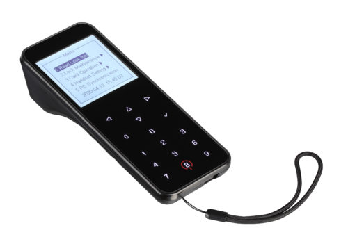 Portable LCD Handset For Hotel lock system