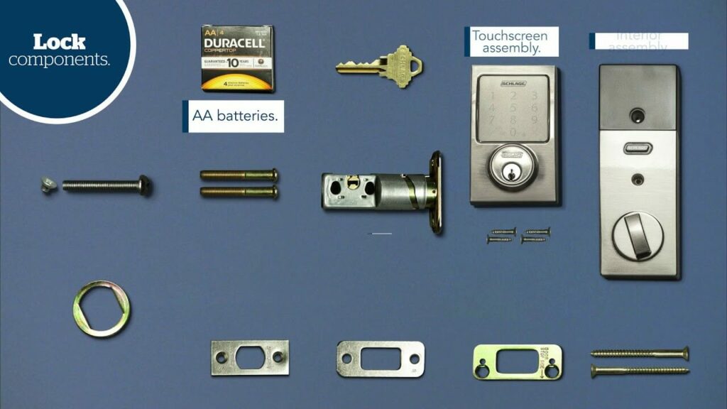 components of a smart lock