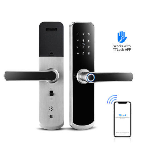 Mobile App Smart Electronic Door Lock With Google Home And Alex