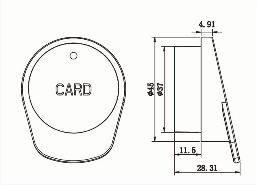 RFID cabinet lock system